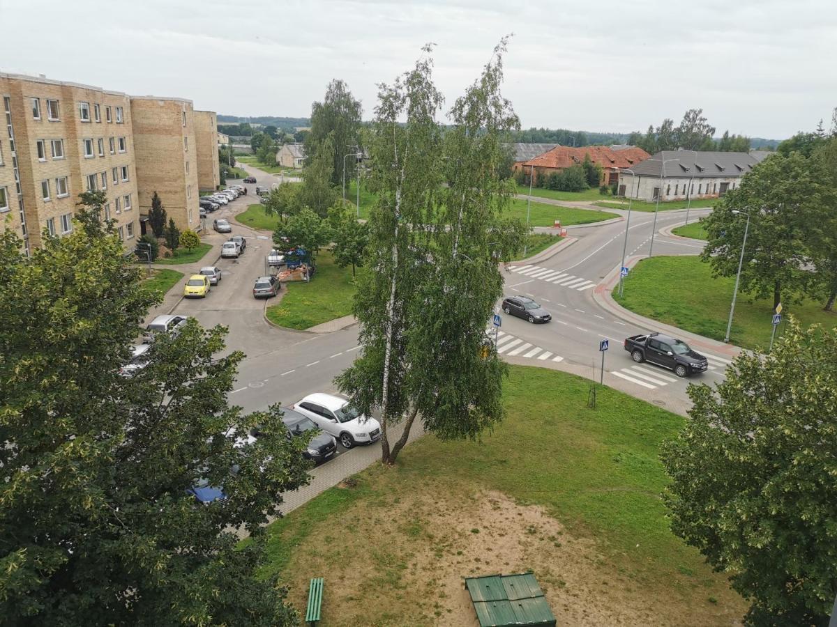 Buto Nuoma Zemaites Gatveje Apartment Telsiai Bagian luar foto