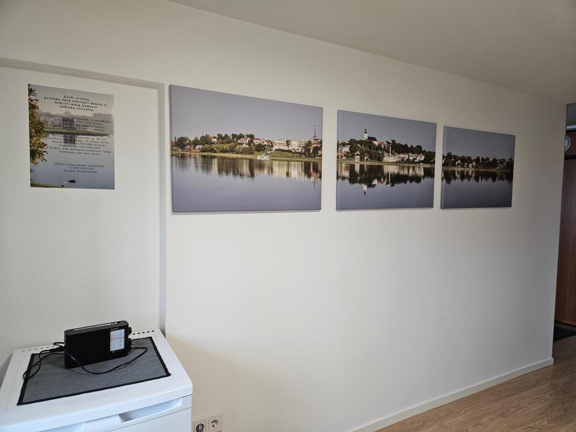 Buto Nuoma Zemaites Gatveje Apartment Telsiai Bagian luar foto